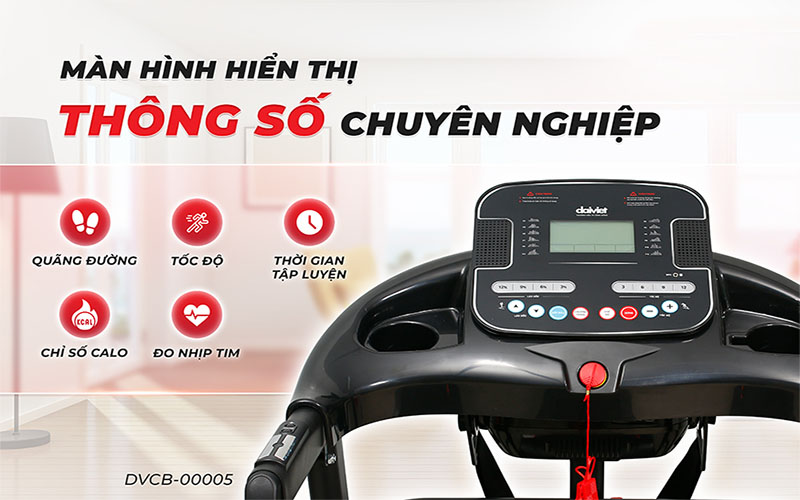 Máy chạy bộ đa năng Makano DVCB-00005 - Hàng chính hãng