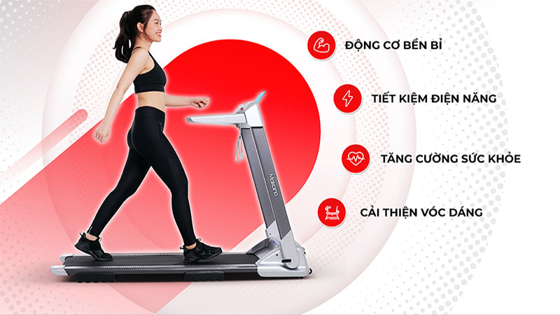 Máy chạy bộ Makano DVCB-00006 - Hàng chính hãng