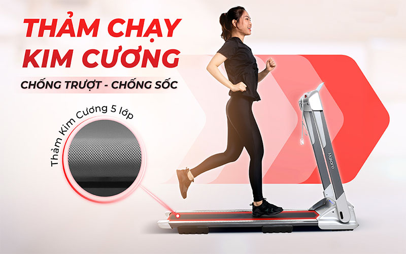 Máy chạy bộ Makano DVCB-00006 - Hàng chính hãng
