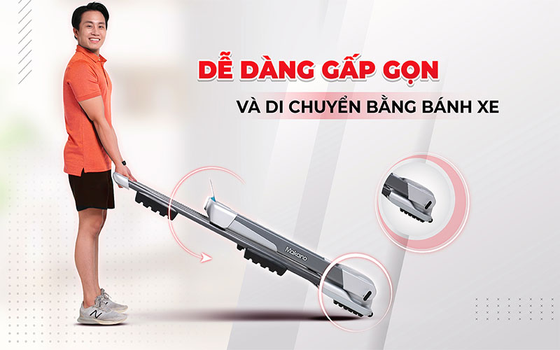 Máy chạy bộ Makano DVCB-00006 - Hàng chính hãng