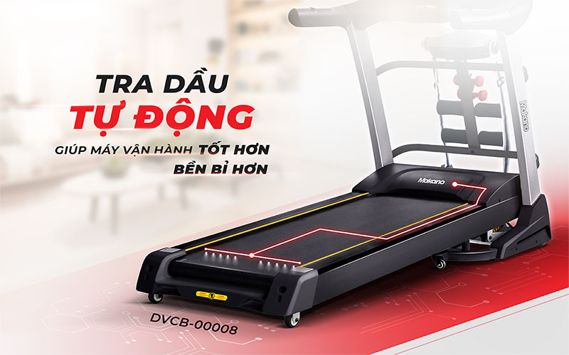 Máy chạy bộ Makano DVCB-00008 - Hàng chính hãng