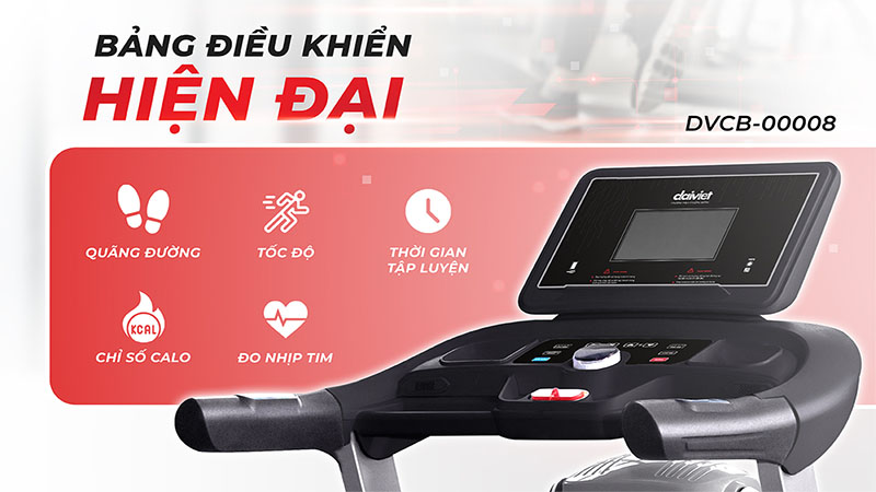 Máy chạy bộ Makano DVCB-00008 - Hàng chính hãng