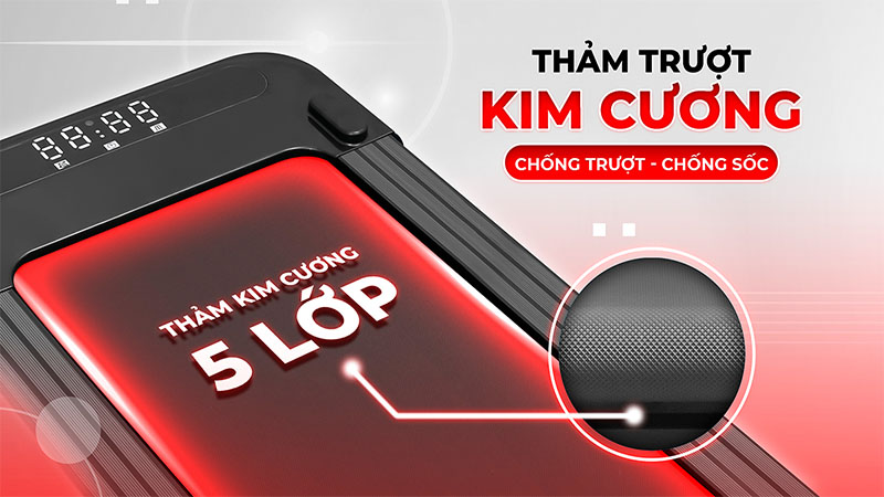 Máy chạy bộ đơn năng Makano DVDB-00001 - Hàng chính hãng