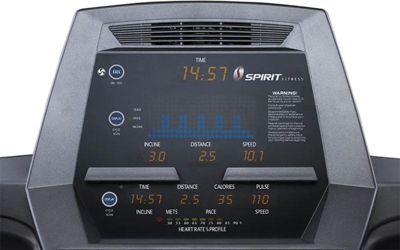 Máy chạy bộ Spirit CT-800 - Hàng chính hãng