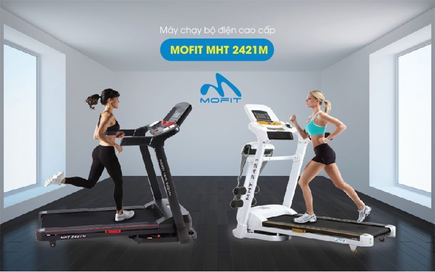 Máy chạy bộ điện Mofit MHT-2421M  - Hàng chính hãng