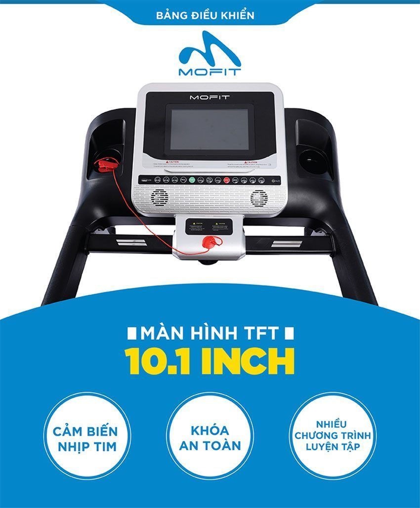 Máy chạy bộ điện Mofit PRO 925 - Hàng chính hãng