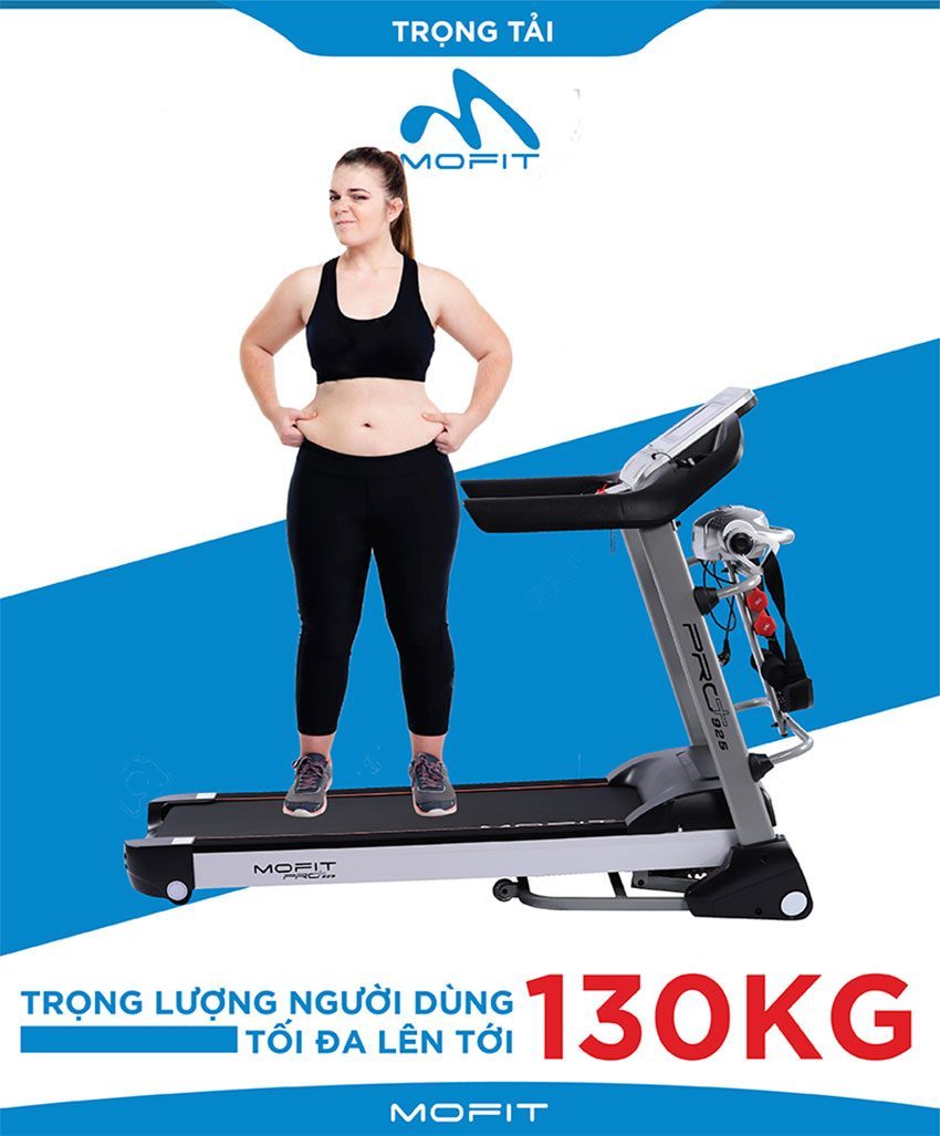 Máy chạy bộ điện Mofit PRO 925 - Hàng chính hãng