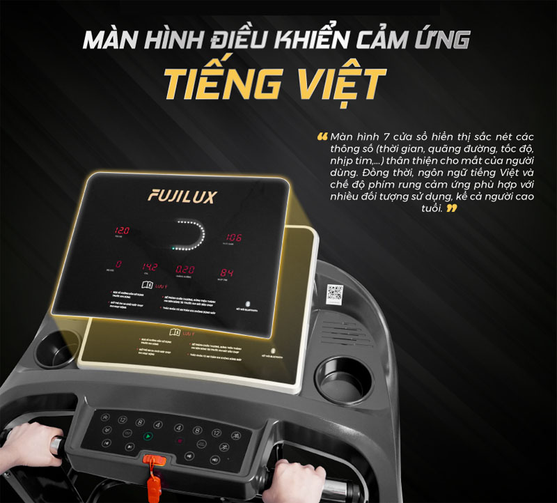 Máy chạy bộ FujiCare AFT368 - Hàng chính hãng