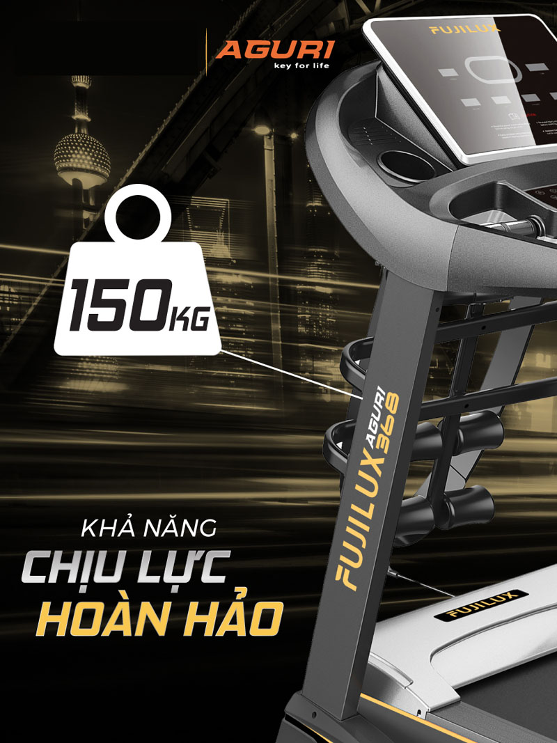 Máy chạy bộ FujiCare AFT368 - Hàng chính hãng