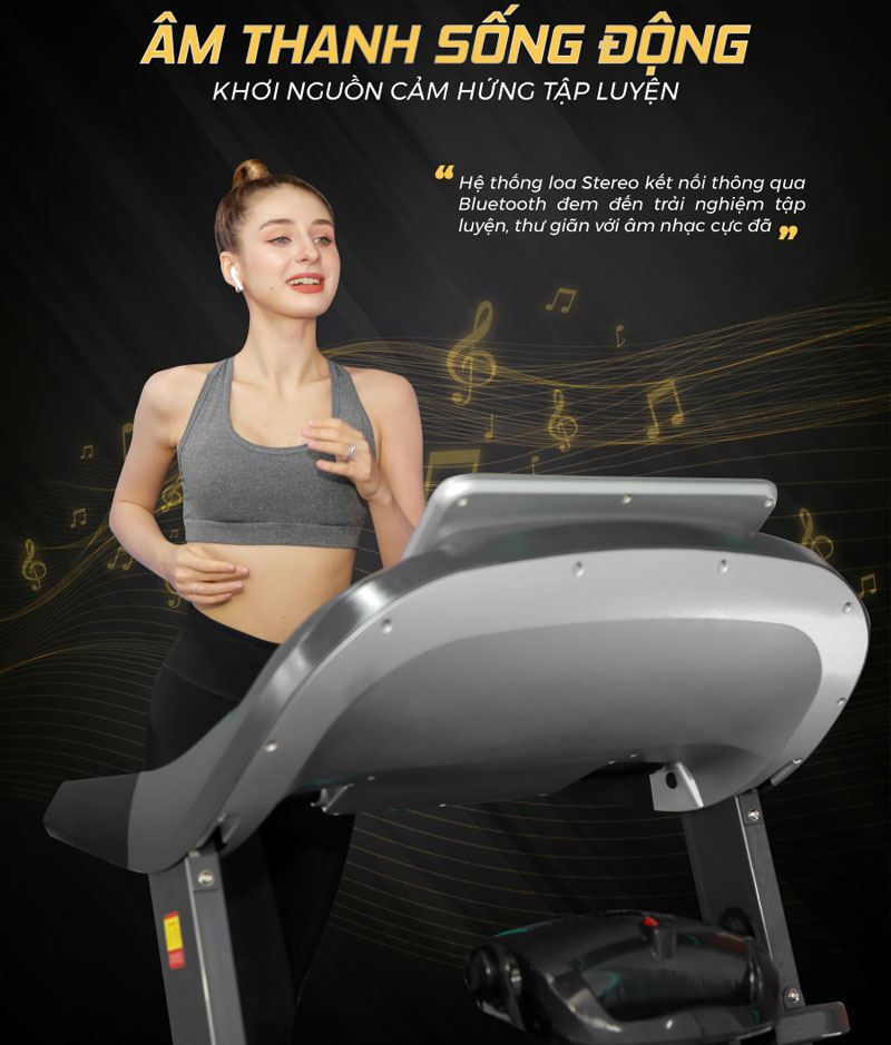 Máy chạy bộ FujiCare AFT368 - Hàng chính hãng