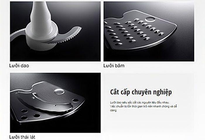 Bộ lưỡi dao của máy chế biến thức ăn Panasonic MK-F300WRA