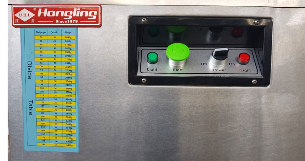 Máy chia bột Hongling HLD-36 - Hàng chính hãng