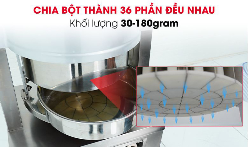 Máy chia bột bằng điện NewSun BC-D36 - Hàng chính hãng
