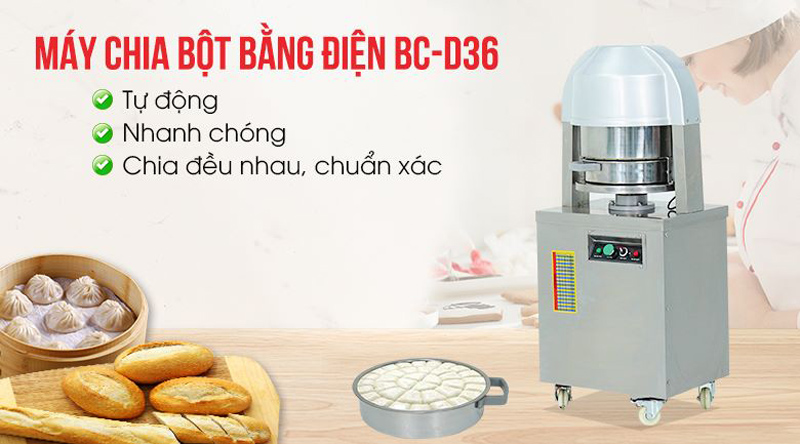 Máy chia bột bằng điện NewSun BC-D36 - Hàng chính hãng