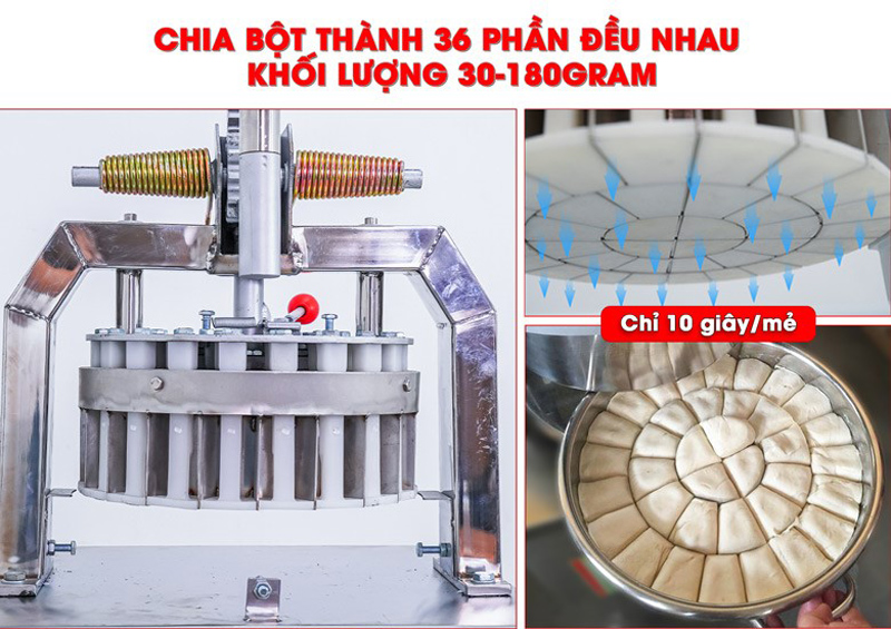 Máy chia bột bằng tay NewSun MCBVNT-36P - Hàng chính hãng