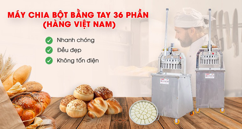 Máy chia bột bằng tay NewSun MCBVNT-36P - Hàng chính hãng