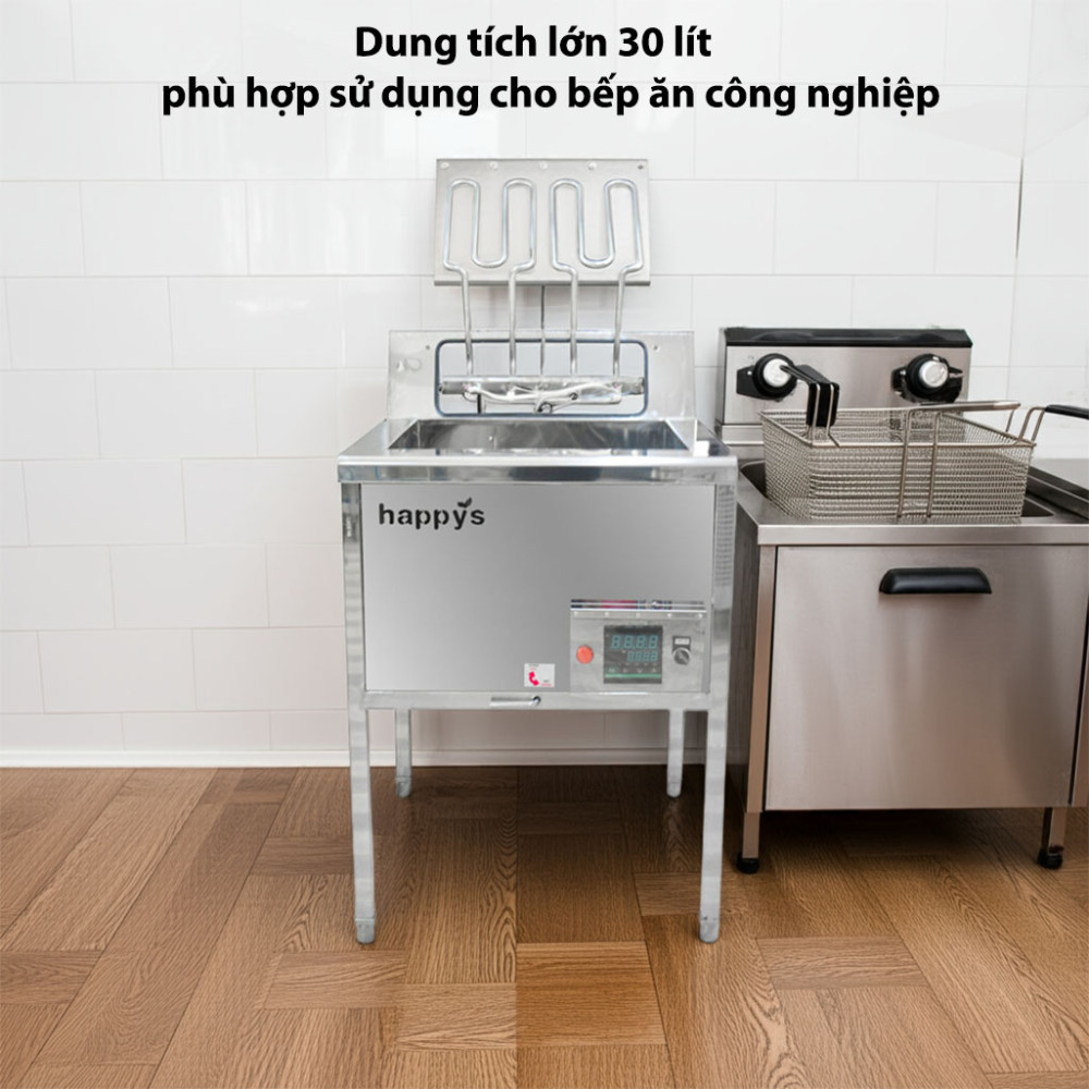 Máy chiên điện 30L Happys HWF-30L - Hàng chính hãng