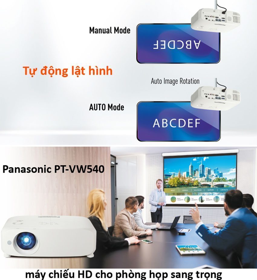 Máy chiếu Panasonic PT-VW540 - Hàng chính hãng