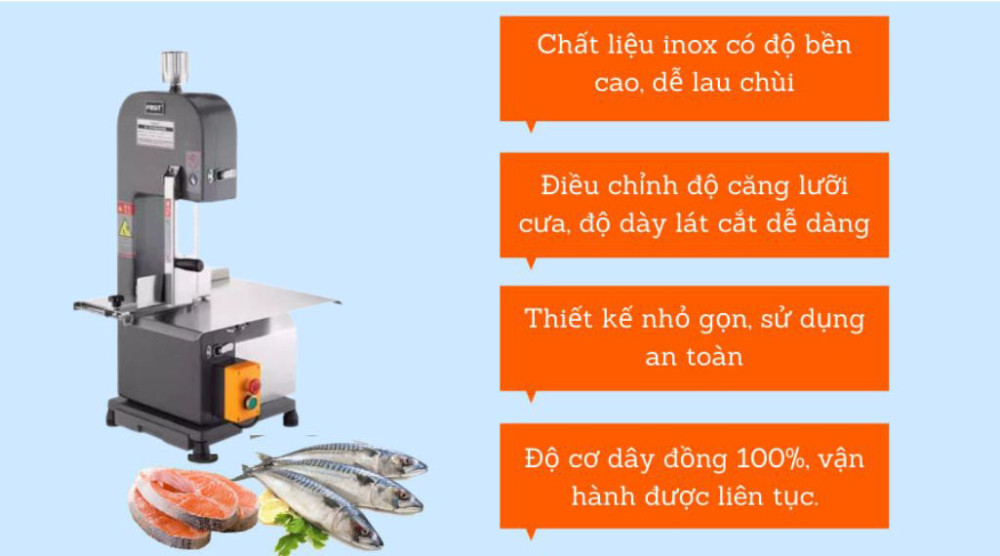 Máy cưa xương, cắt thịt đông lạnh Fest RC-220A  - Hàng chính hãng