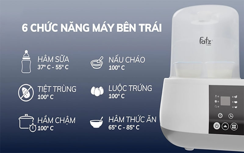 Máy đa năng điện tử Fatzbaby Multimax 1 FB9002SJ - Hàng chính hãng