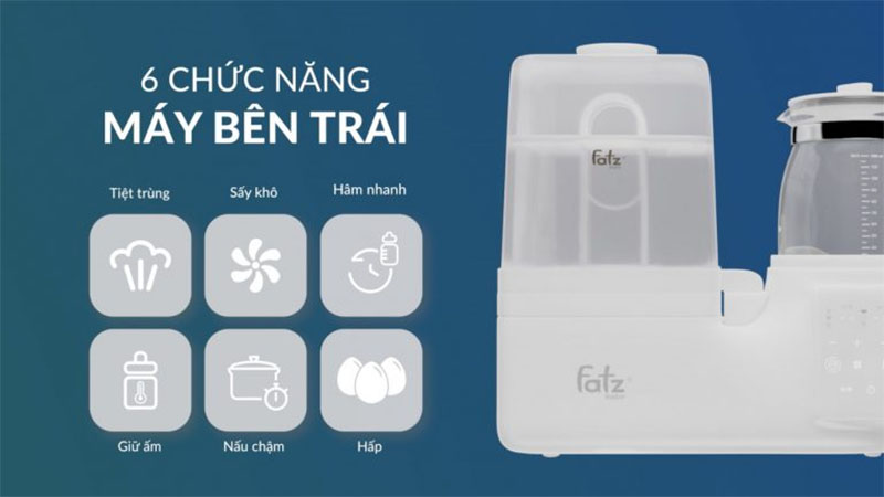 Máy đa năng điện tử Fatzbaby Multimax 3 FB9322SJ - Hàng chính hãng