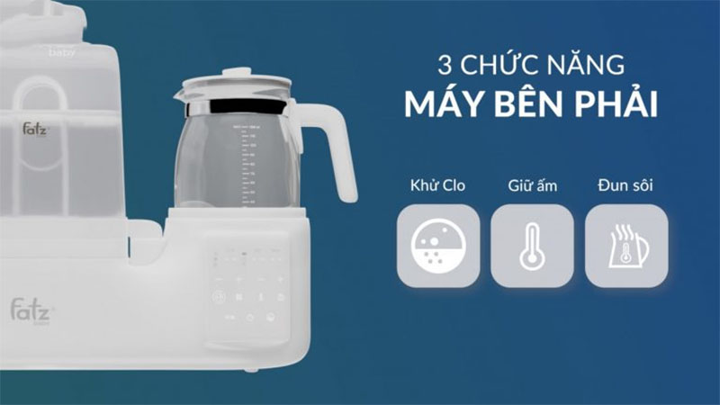 Máy đa năng điện tử Fatzbaby Multimax 3 FB9322SJ - Hàng chính hãng