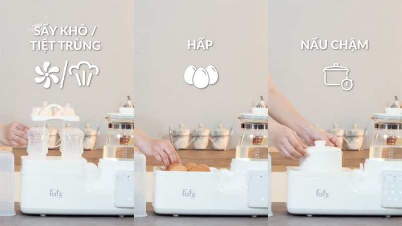 Máy đa năng điện tử Fatzbaby Multimax 3 FB9322SJ - Hàng chính hãng