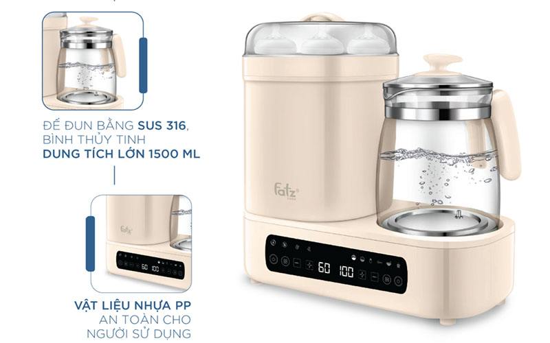 Máy đa năng điện tử Fatzbaby Multimax 8 FB9022BK - Hàng chính hãng