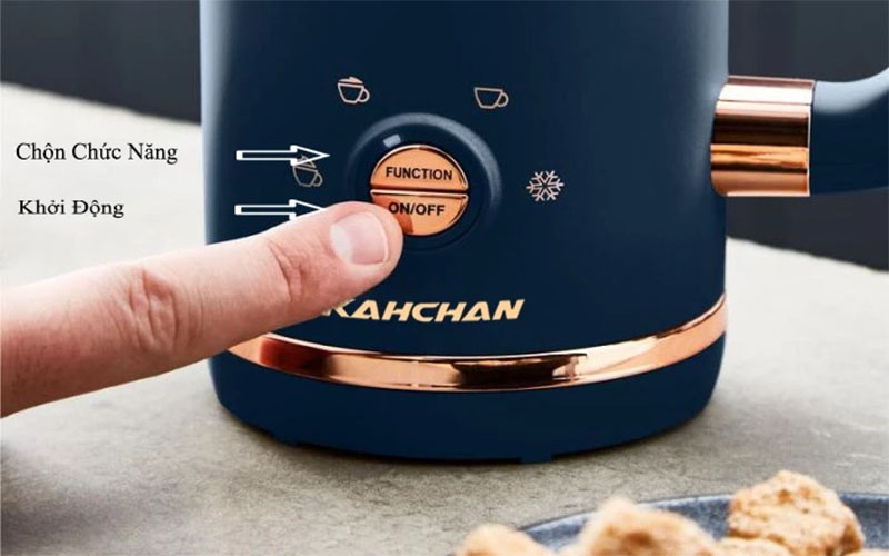 Máy đánh sữa tạo bọt Kahchan EP2199 - Hàng chính hãng