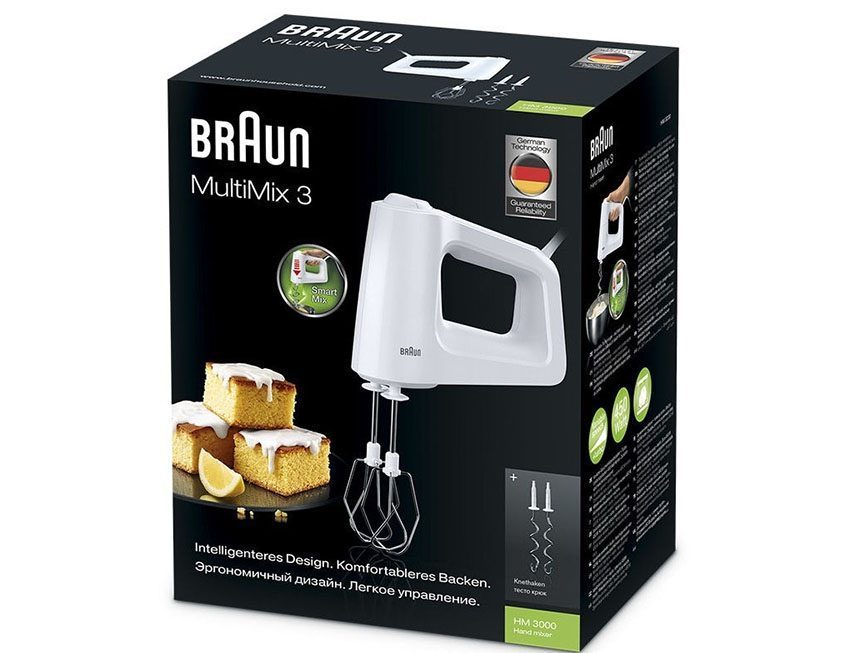 Máy đánh trứng Braun HM3000 - Hàng chính hãng