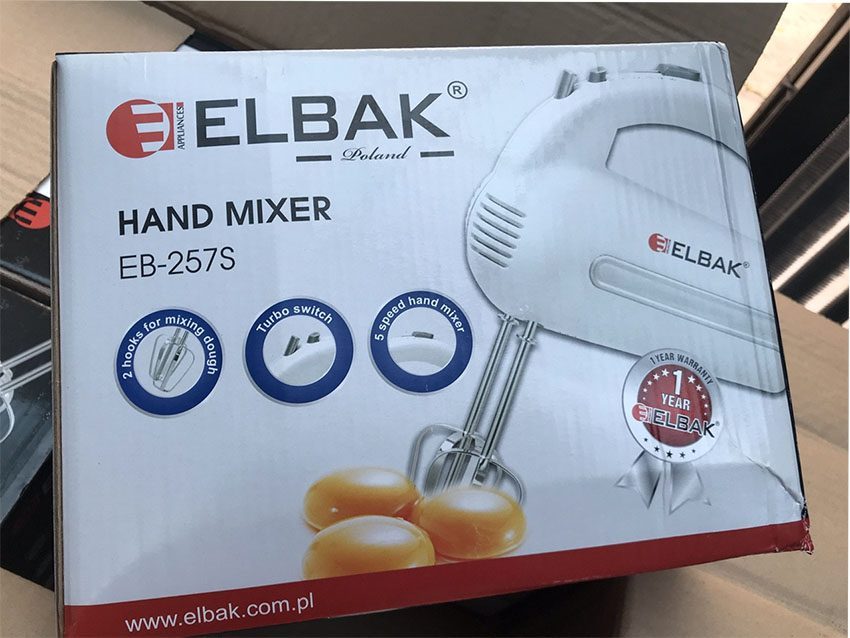 Máy đánh trứng Elbak EB-257S - Hàng chính hãng