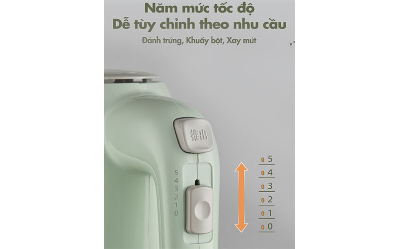 Máy đánh trứng cầm tay Bear DDQ–B01F7 - Hàng chính hãng