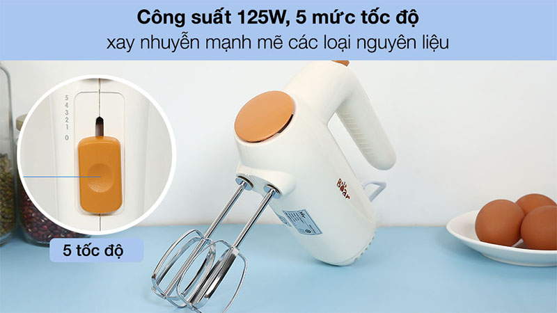 Máy đánh trứng cầm tay Bear DDQ-B01K1 - Hàng chính hãng