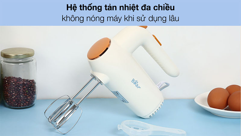 Máy đánh trứng cầm tay Bear DDQ-B01K1 - Hàng chính hãng