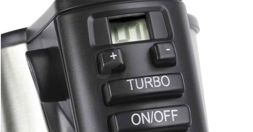 Nút điều khiển của máy đánh trứng cầm tay Steba HM2