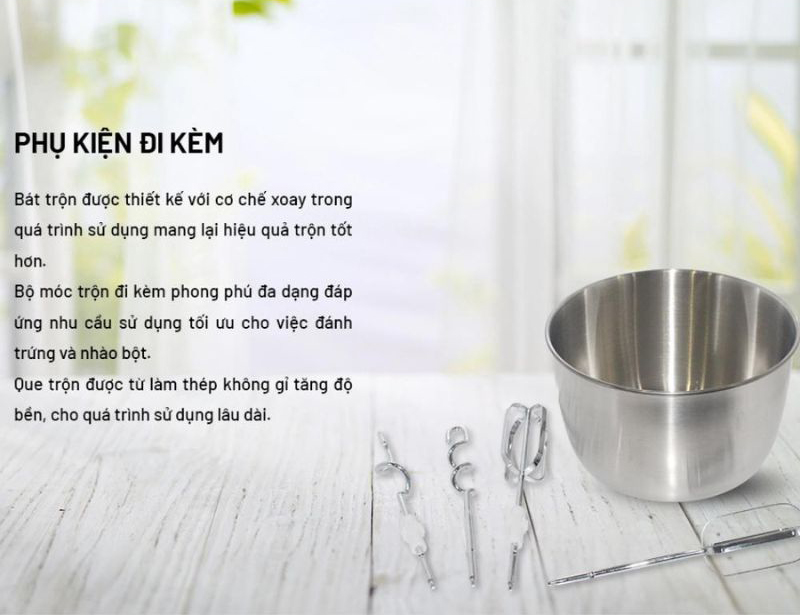 Máy trộn đa năng Yakyo TP-6652 - Hàng chính hãng