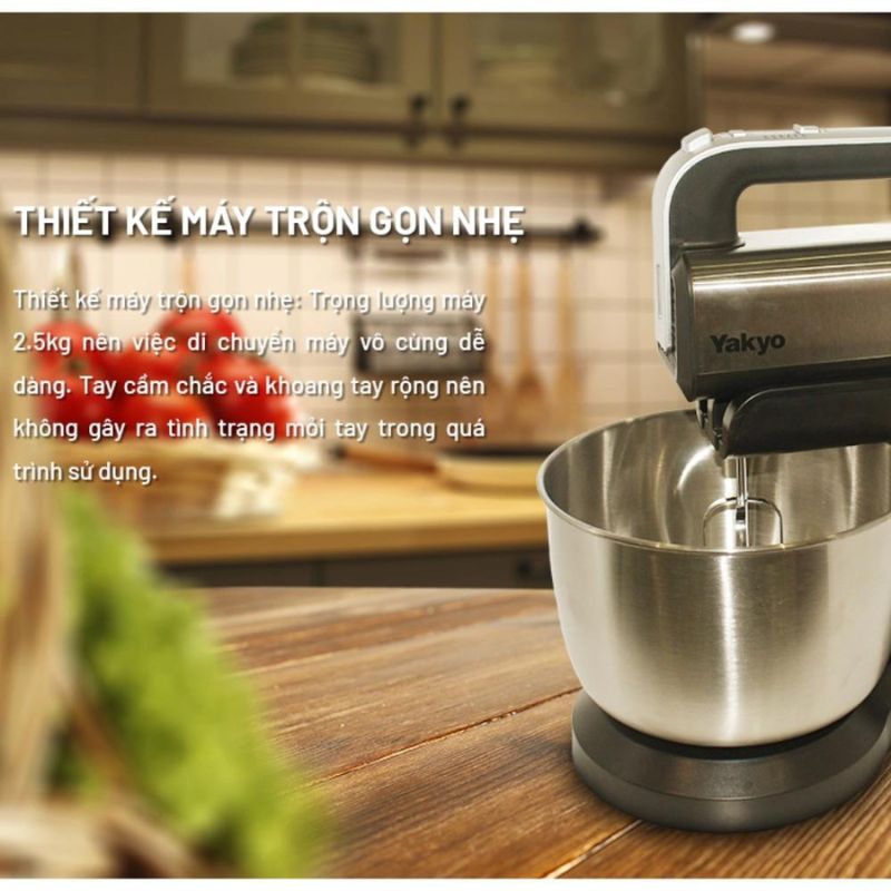 Máy trộn đa năng Yakyo TP-6652 - Hàng chính hãng