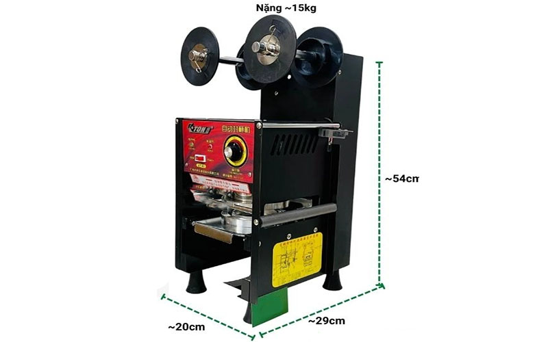 Máy ép miệng ly bán tự động Eton ET-A1 - Hàng chính hãng