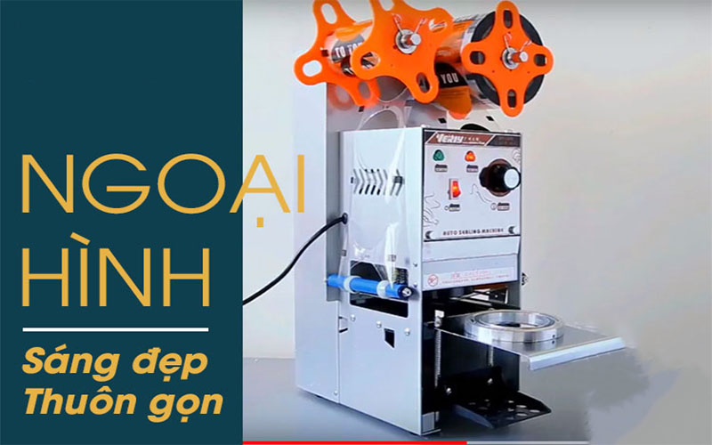 Máy dập nắp cốc bán tự động Verly WY-680 - Hàng chính hãng