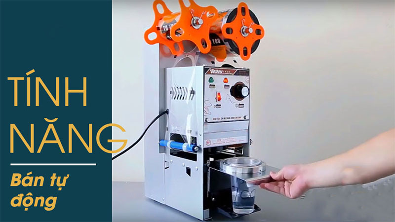 Máy dập nắp cốc bán tự động Verly WY-680 - Hàng chính hãng