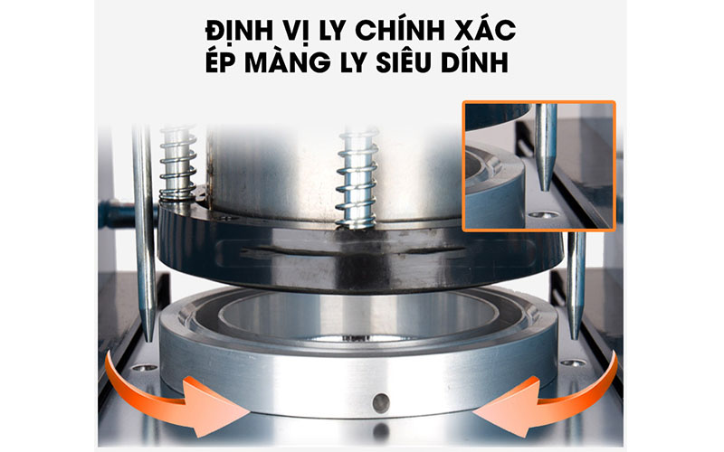 Máy dập cốc bằng tay Verly WY-802F - Hàng chính hãng