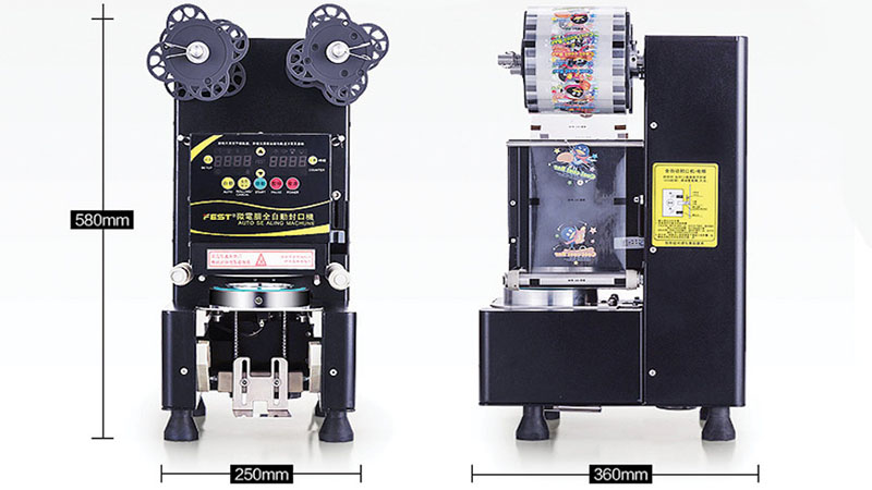 Máy dập nắp cốc tự động Fest RC95 - Hàng chính hãng