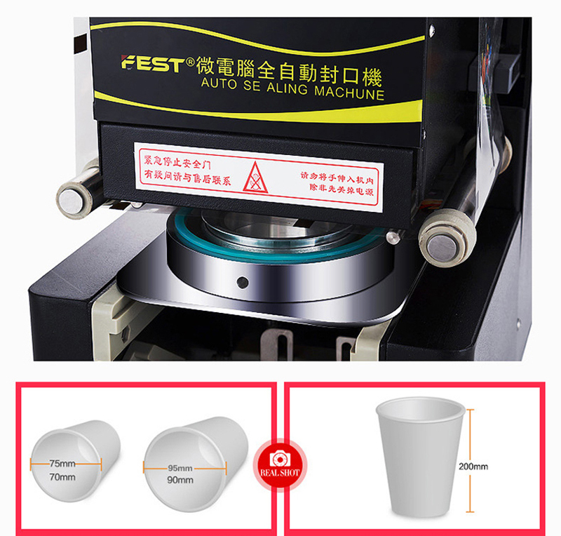 Máy dập nắp cốc tự động Fest RC995 - Hàng chính hãng