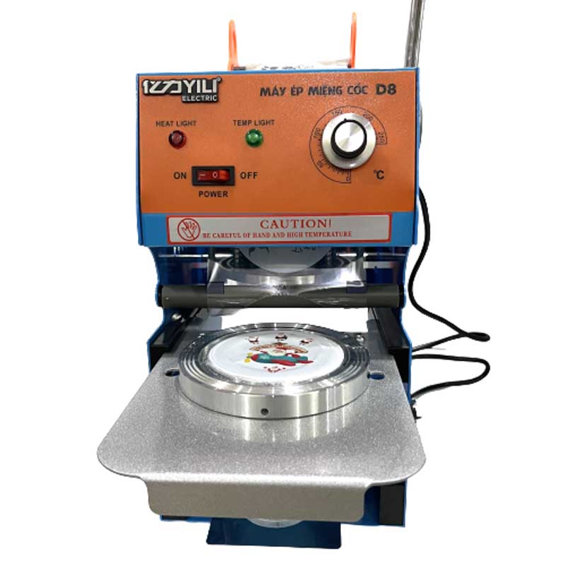Máy dập nắp cốc YiLi Electric D8 - Hàng chính hãng