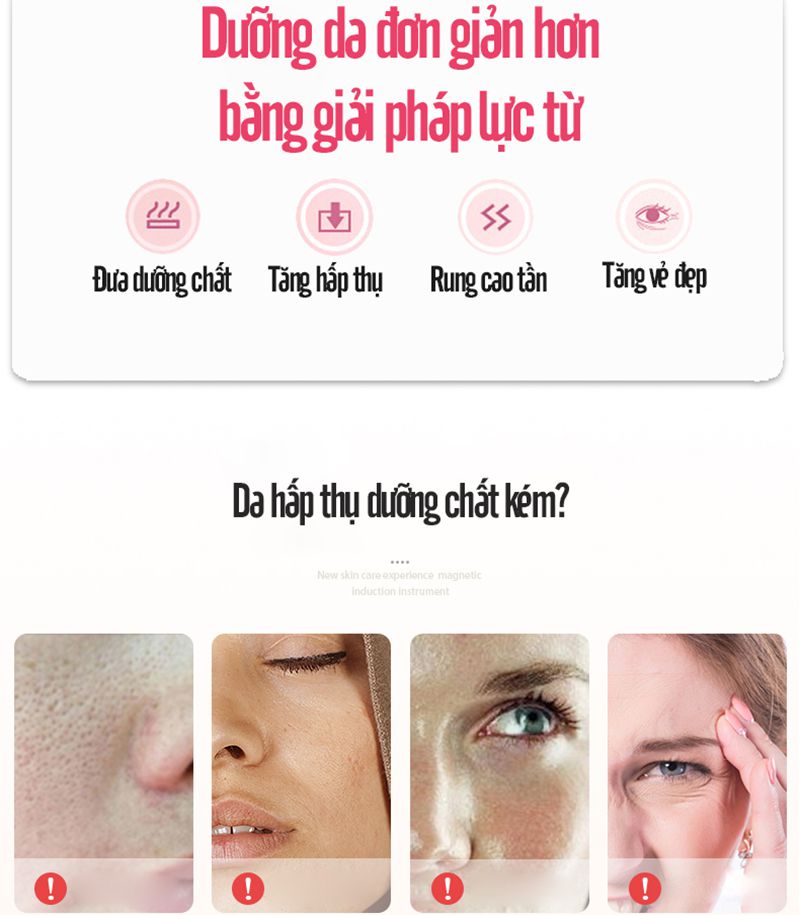 Máy đẩy dưỡng chất K-SKIN KD906 - Hàng chính hãng