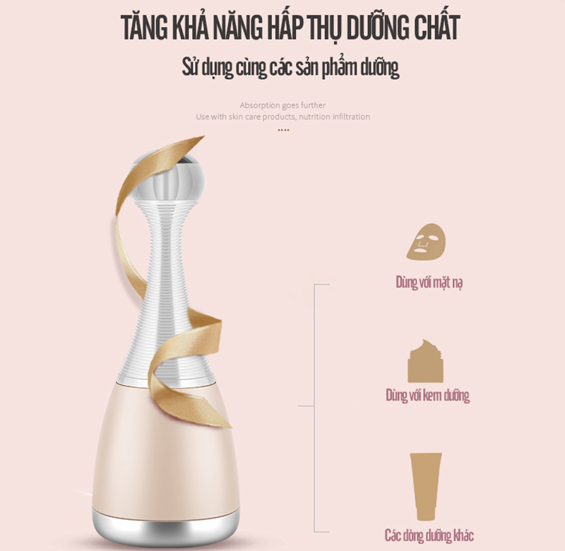 Máy đẩy dưỡng chất K-SKIN KD906 - Hàng chính hãng