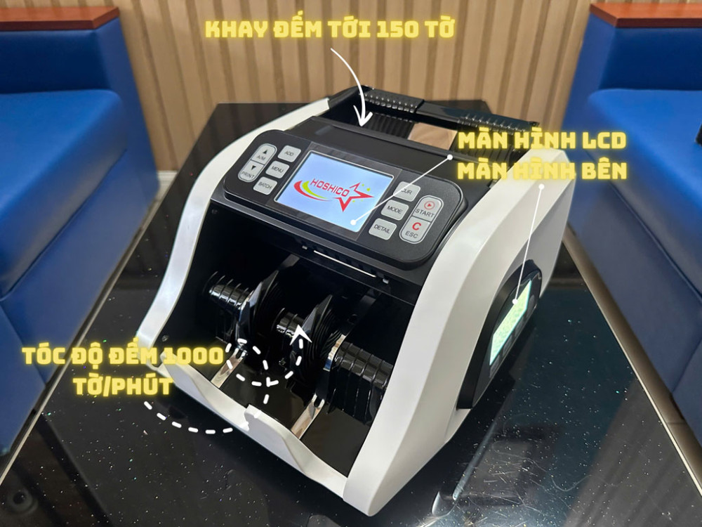 Máy đếm tiền Hoshico 3939 - Hàng chính hãng