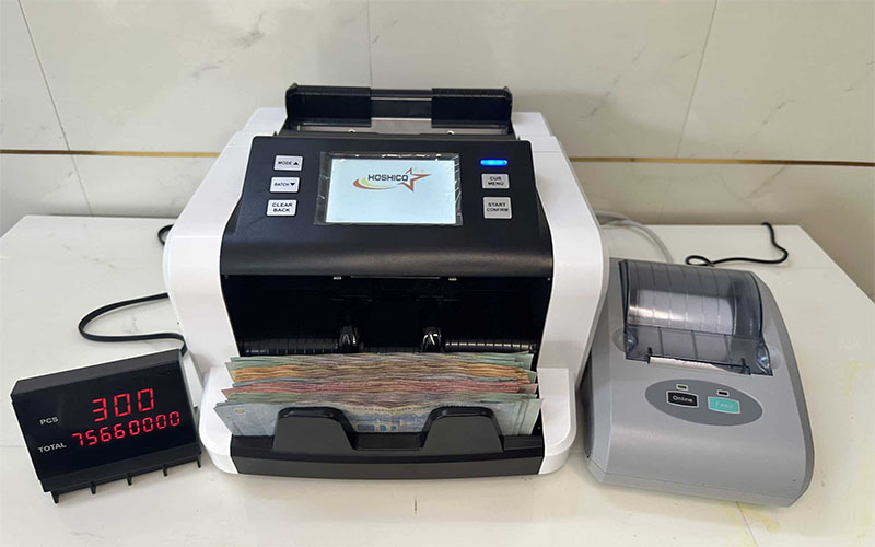 Máy đếm tiền Hoshico P80 - Hàng chính hãng