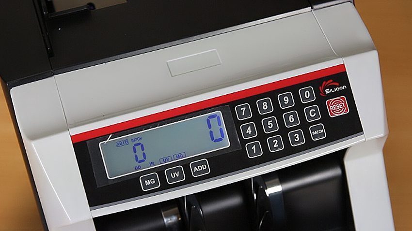 Các phím chức năng của máy đếm tiền Silicon MC-3300