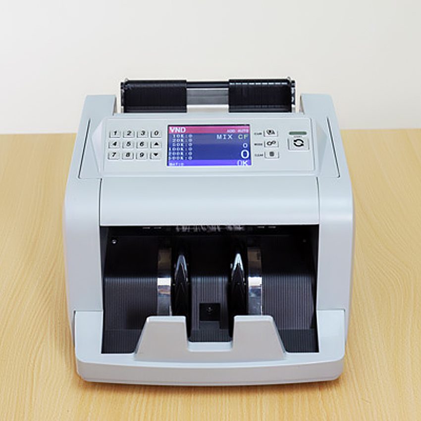 Máy đếm tiền thông minh thế hệ mới Silicon MC-7PLUS - Hàng chính hãng